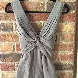 Moving Sale! BCBG Silk Top with Tie Waist
